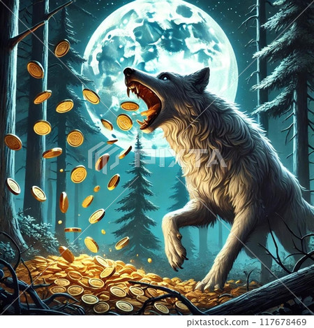 灰太狼撒金幣 灰太狼撒金幣 117678469