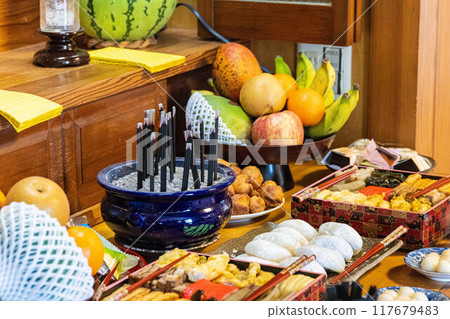 沖繩盂蘭盆祭和香 117679483