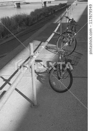 風景與一輛自行車 風景與一輛自行車 117679549