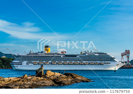 長崎港客船從神之島出發前往Costa Serena [長崎市] 117679750