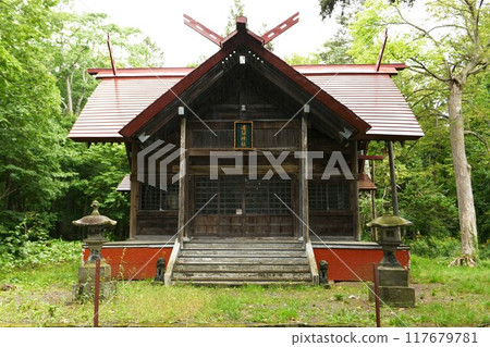 [浦洲町「浦洲神社」參拜殿] 117679781