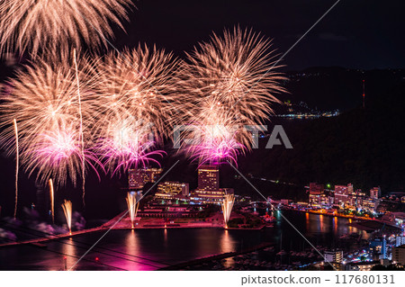 [Shizuoka Prefecture] Atami's million-dollar night view and seaside fireworks festival 117680131
