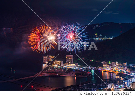 [Shizuoka Prefecture] Atami's million-dollar night view and seaside fireworks festival 117680134