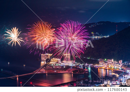 [Shizuoka Prefecture] Atami's million-dollar night view and seaside fireworks festival 117680143