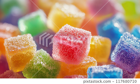 七彩果凍糖 117680710