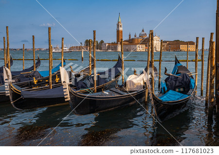 Beaufitul canal streets in Venice, Italy 117681023