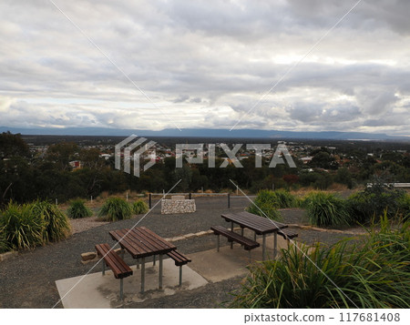 View from Big Hill Lookout, Scenic Rd, Stawell VIC 3380 Australia View from Big Hill Lookout, Scenic Rd, Stawell VIC 3380 Australia 117681408