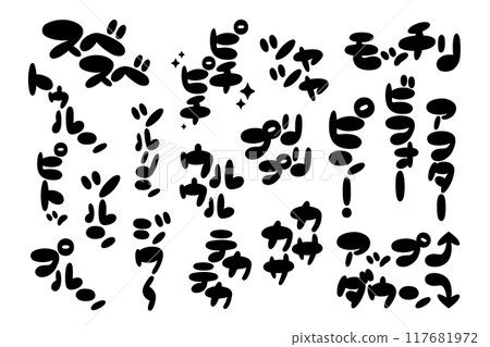 【擬聲詞】美容護膚相關音效、擬聲詞手寫人物素材集 117681972