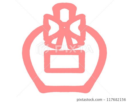 塗鴉風格香水插畫素材 117682156