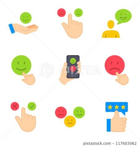 feedback icon set 117683062