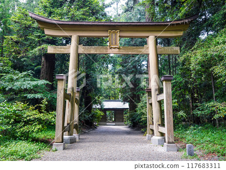 播磨國一宮市岩神社的參道(兵庫縣紫蘇市) 播磨國一宮市岩神社的參道(兵庫縣紫蘇市) 117683311