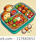 Italian-style bento 117683652