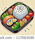 Bento: Extra large serving of rice 117683686