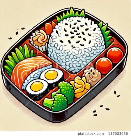 Bento: Extra large serving of rice 117683686