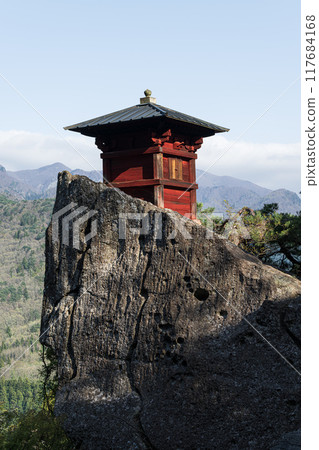 山寺Nokyodo和立石寺的風景 山寺Nokyodo和立石寺的風景 117684168