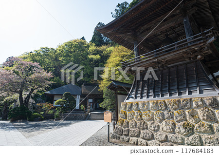 Scenery of Risshakuji Temple in Yamadera 117684183