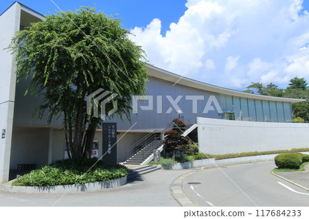 山梨縣北斗市平山鬱夫絲路博物館外觀 117684233