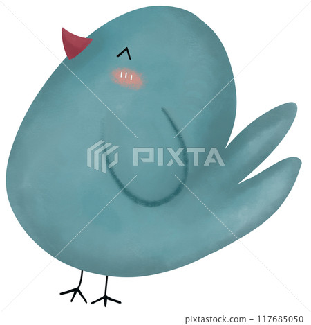 tittle blue bird smile so cute tittle blue bird smile so cute 117685050