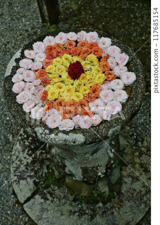 和歌山縣葛城町的入津姬神社水 和歌山縣葛城町的入津姬神社水 117685154