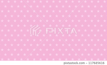 Cute and simple background of pink stars Cute and simple background of pink stars 117685616