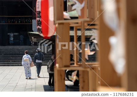 穿著浴衣的夫婦 117686231