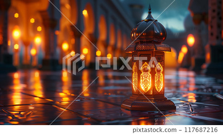Ramadan is a sacred month of fasting from dawn until sunset 117687216