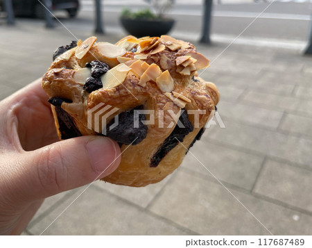 Chocolate Almond Bread (Chocolate and Almond Danish) Chocolate Almond Bread (Chocolate and Almond Danish) 117687489