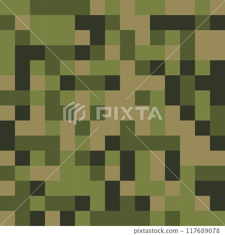 pixel glitch seamless pattern 117689078