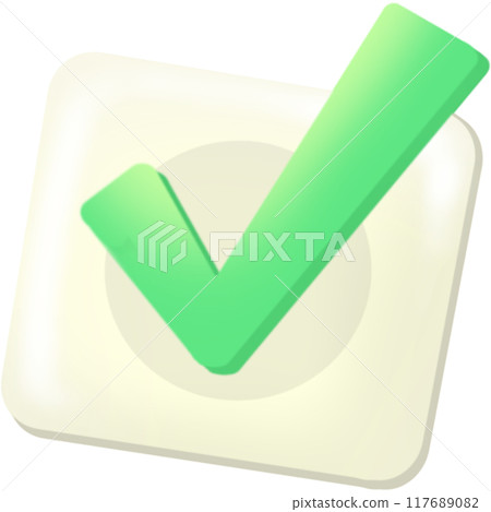 Checklist Green Check Mark Icon Checklist Green Check Mark Icon 117689082
