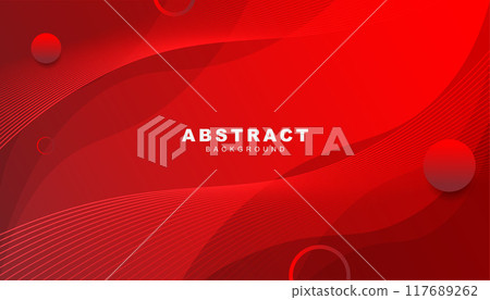 Abstract modern gradient red curve background 117689262