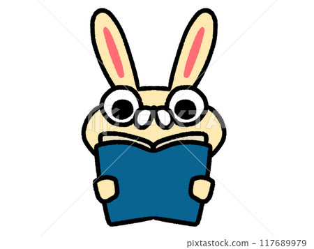 A rabbit to read A rabbit to read 117689979