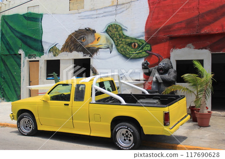 Cancun, Mexico's top resort, loved all over the world for its blue sea and pure white sand! World Heritage Sites, ruins, cenotes, tacos Cancun, Mexico's top resort, loved all over the world for its blue sea and pure white sand! World Heritage Sites, ruins, cenotes, tacos 117690628
