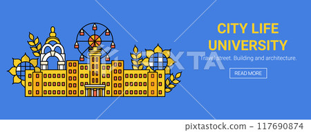 Kharkiv City University Banner 117690874