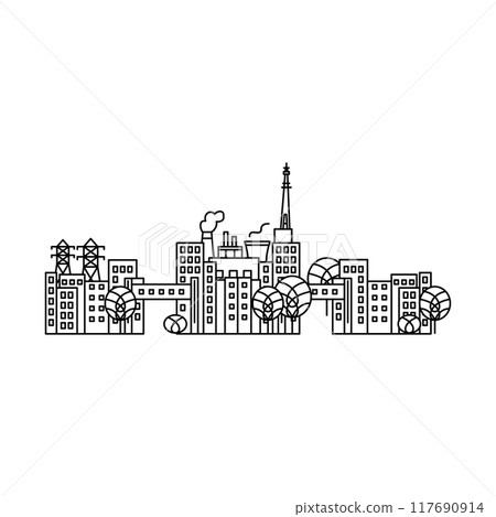 Kharkiv Line Building Architecture 117690914