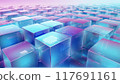 世界多彩抽象背景 117691161