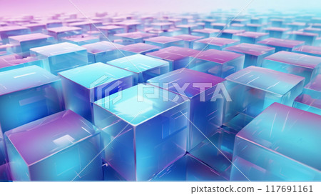 世界多彩抽象背景 117691161