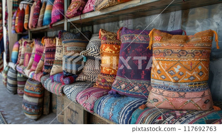 Timkadin Festival in Morocco. Berber culture Timkadin Festival in Morocco. Berber culture 117692763