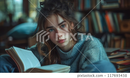 mental health , mindfulness and wellness concept 117693438