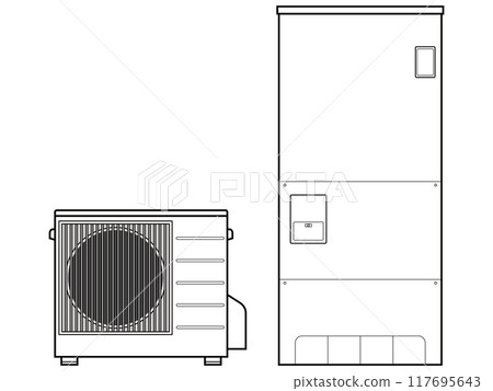 Ecocute vector illustration 117695643