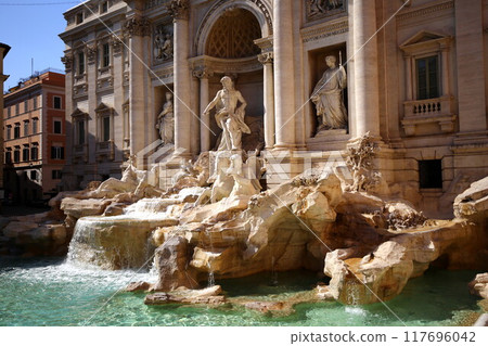 Trevi fountain of Rome Trevi fountain of Rome 117696042