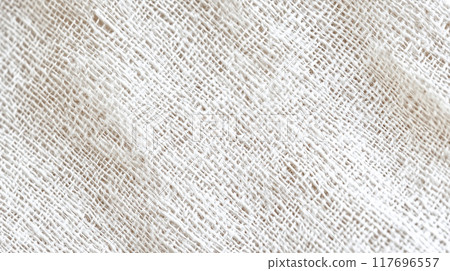 Natural linen fabric 117696557
