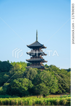 Japan's old and very beautiful building Japan's old and very beautiful building 117696903
