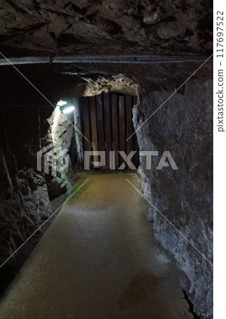 The townscape of Fukiya in Bitchu The remains of the Sasane mine at Fukiya Copper Mine 117697522