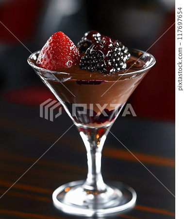 英式甜點，黑莓傻瓜 117697654