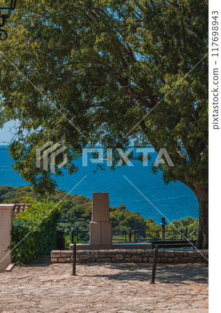 Beautiful of historic Vrsar on the Istrian peninsula. Vrsar Croatia 08.07.24 117698943