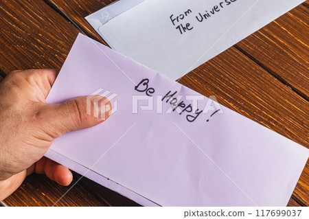 Spiritual message in the mail Photo 117699037