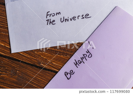Spiritual message in the mail Photo 117699080