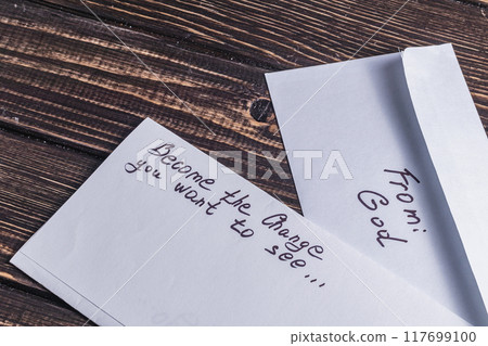 Spiritual message in the mail Photo Spiritual message in the mail Photo 117699100