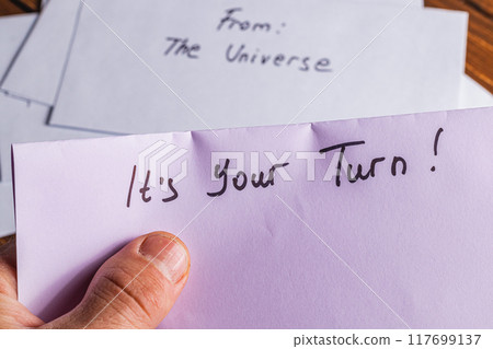 Spiritual message in the mail Spiritual message in the mail 117699137