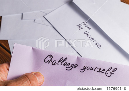 Spiritual message in the mail Photo Spiritual message in the mail Photo 117699148